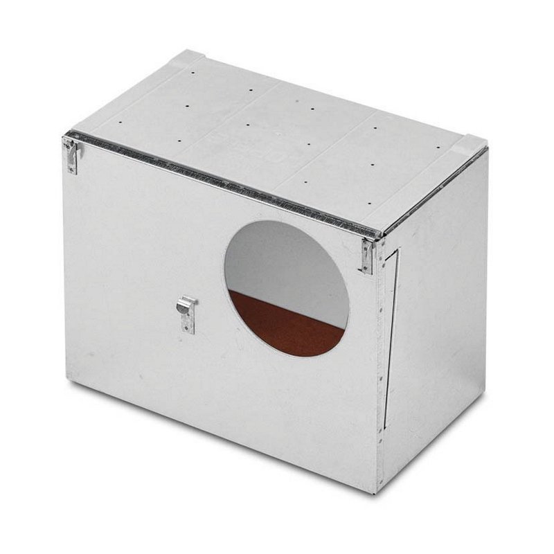 Nido exterior con tapa para conejos modelo Milán