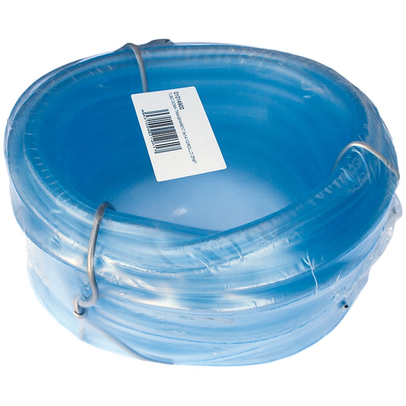 Tubo de goma transparente 8x14 mm. - 25 m.