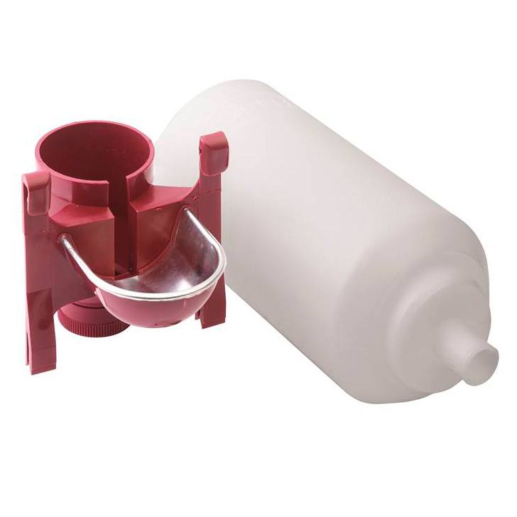 Bebedero Mixto para conejos con botella 2 l.