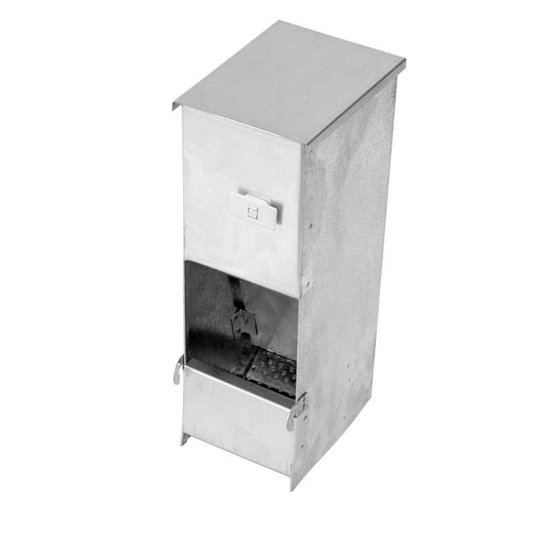 Tolva Comedero para conejos con tapa - 1 departamento