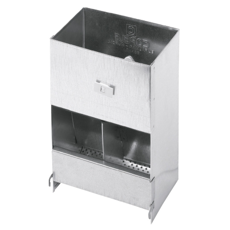 Tolva Comedero Especial para conejos - 2 departamentos