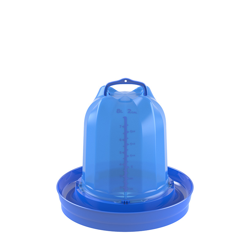 Bebedero pollos 8L Royal Azul