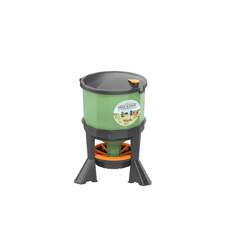 Comedero Aves 35L C/Patas (En caja 1 unidad)