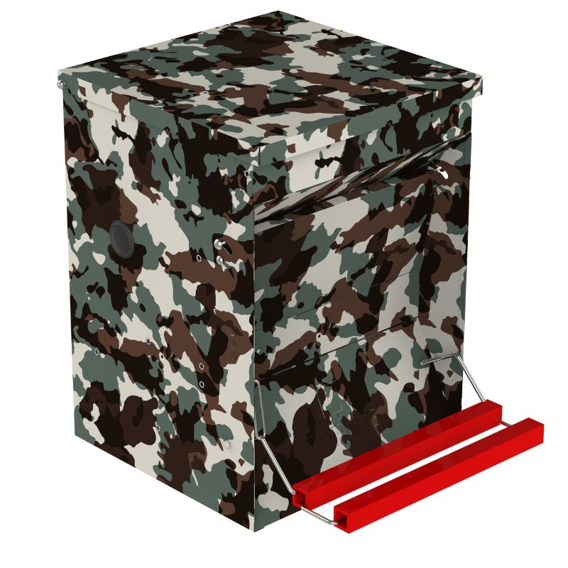 Comedero Tolva Aves Safeed 12Kg -  20L Camuflaje