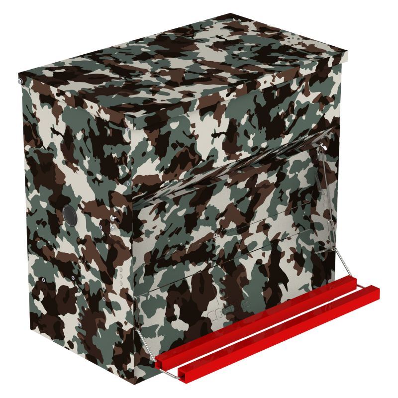 Comedero Tolva Aves Safeed 30Kg -  50L Camuflaje