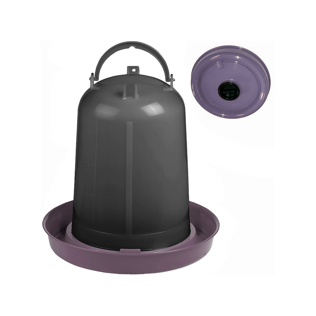 Bebedero Eco de plástico reciclado con tapón - 10 l.