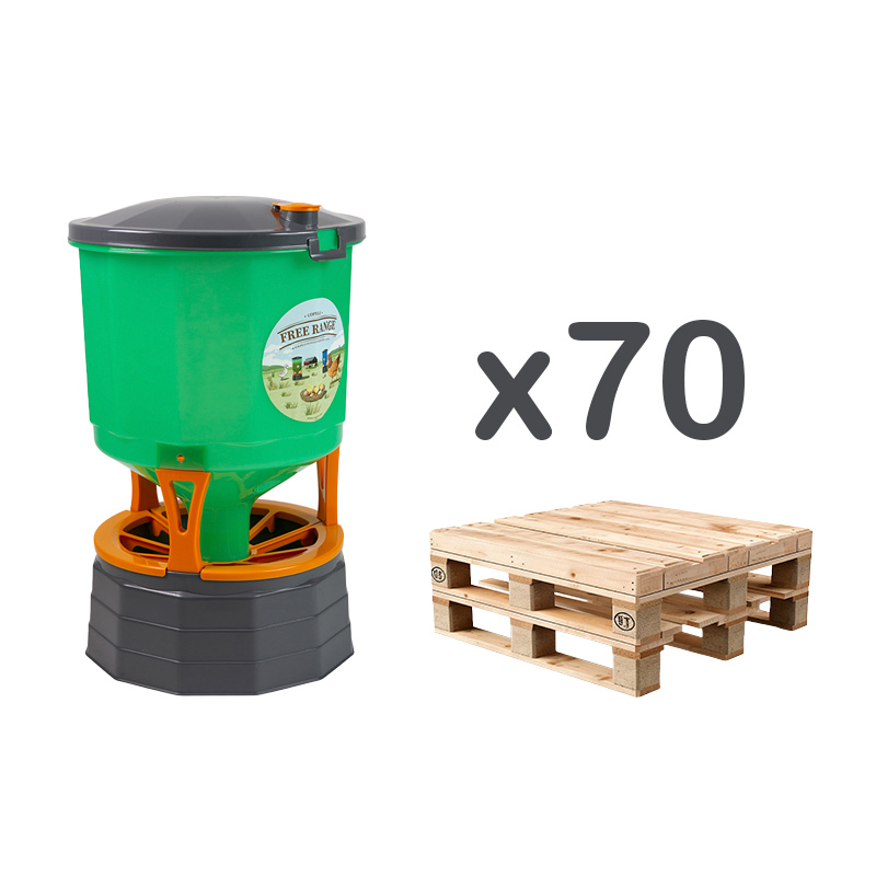 Comedero Silo Free-Range 35 l. - 70 uds.