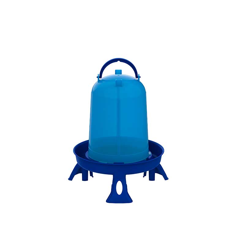 Bebedero Eco de plástico con patas - 5 l. azul