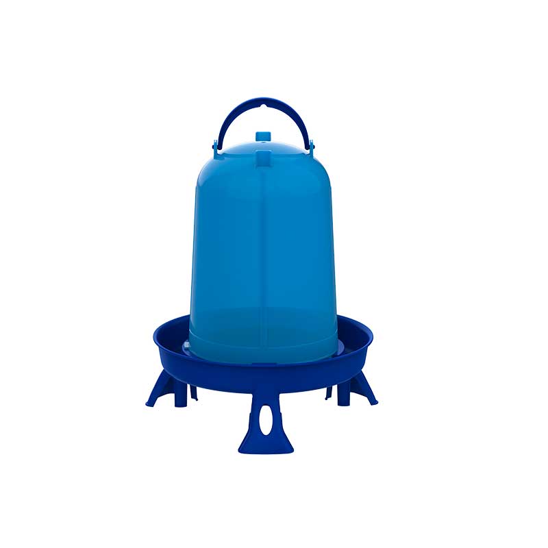 Bebedero Eco de plástico con patas - 8 l. azul