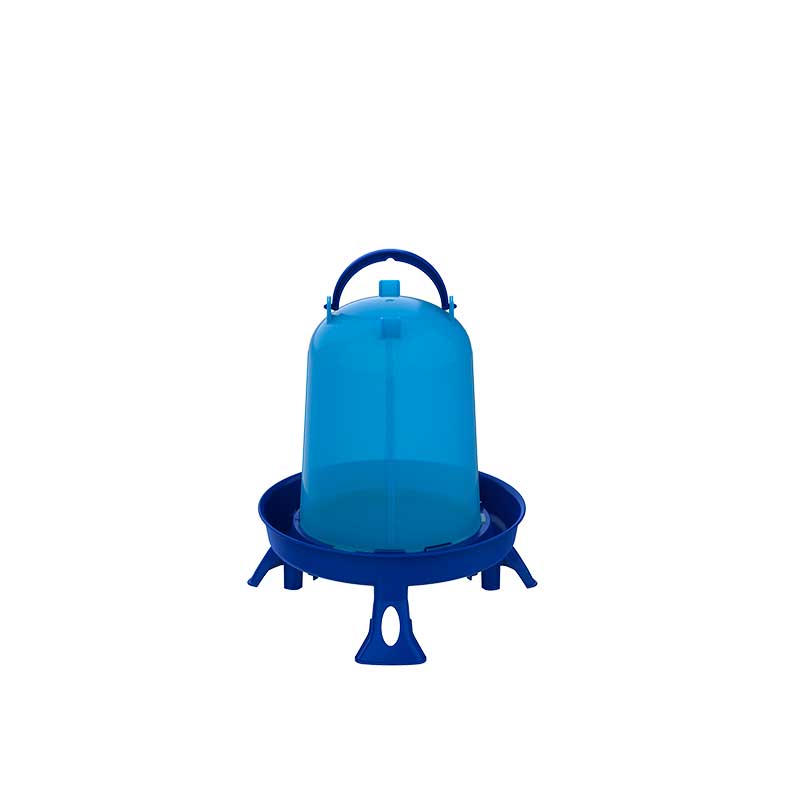 Bebedero Eco de plástico con patas - 3 l. azul