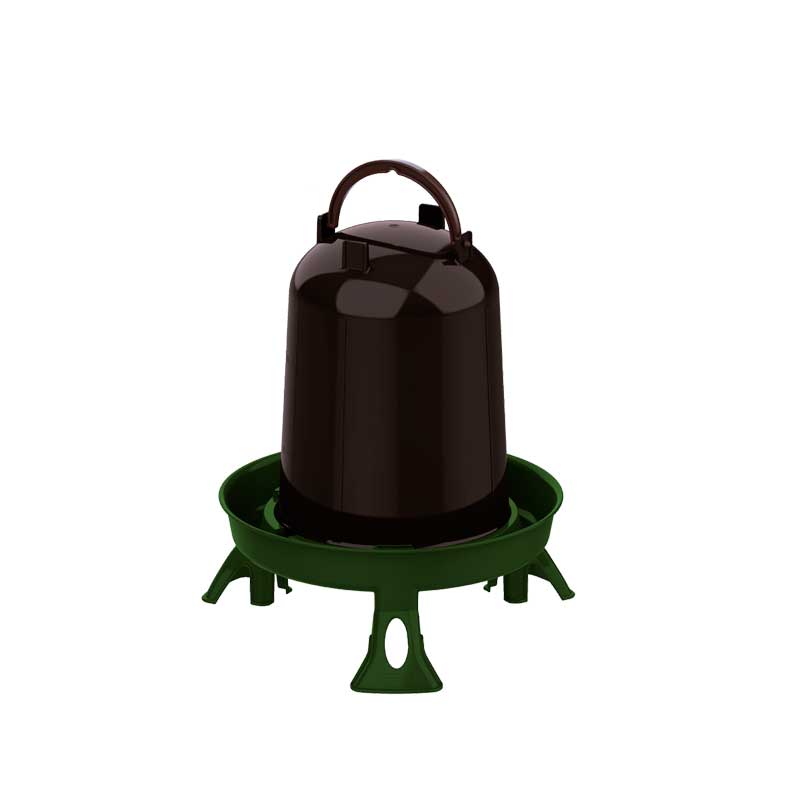Bebedero Eco de plástico reciclado con patas  - 3 l.