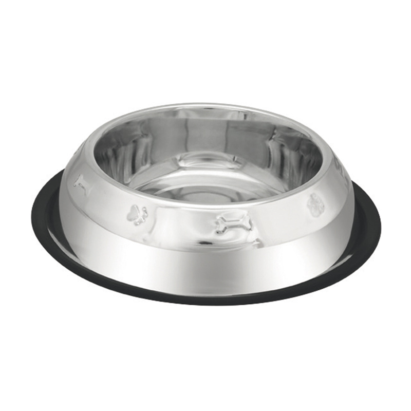 Comedero de acero inoxidable Modelo Pirámide - Talla M