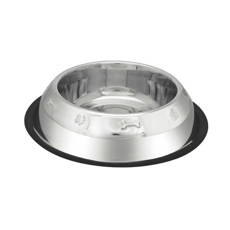 Comedero de acero inoxidable Modelo Pirámide - Talla S