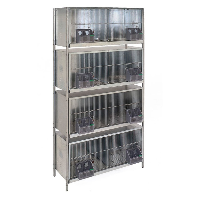 Pelechero 4 Pisos 8 Dptos. 1 m.