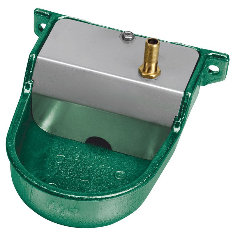 Bebedero de aluminio P-3. Entrada de agua vertical - Pintado