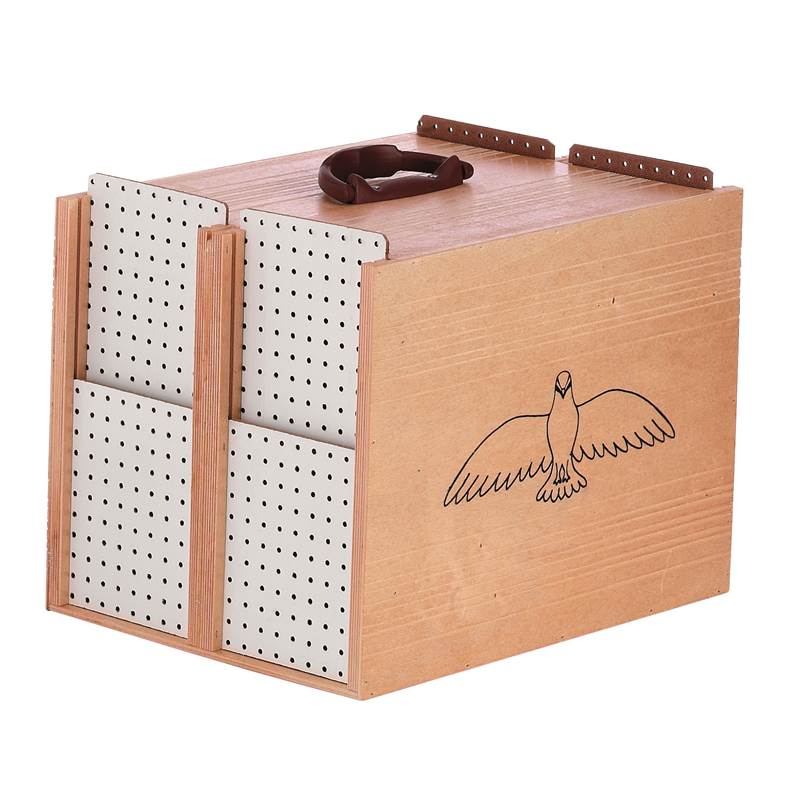 Transportín Madera 8 Dptos. Palomos