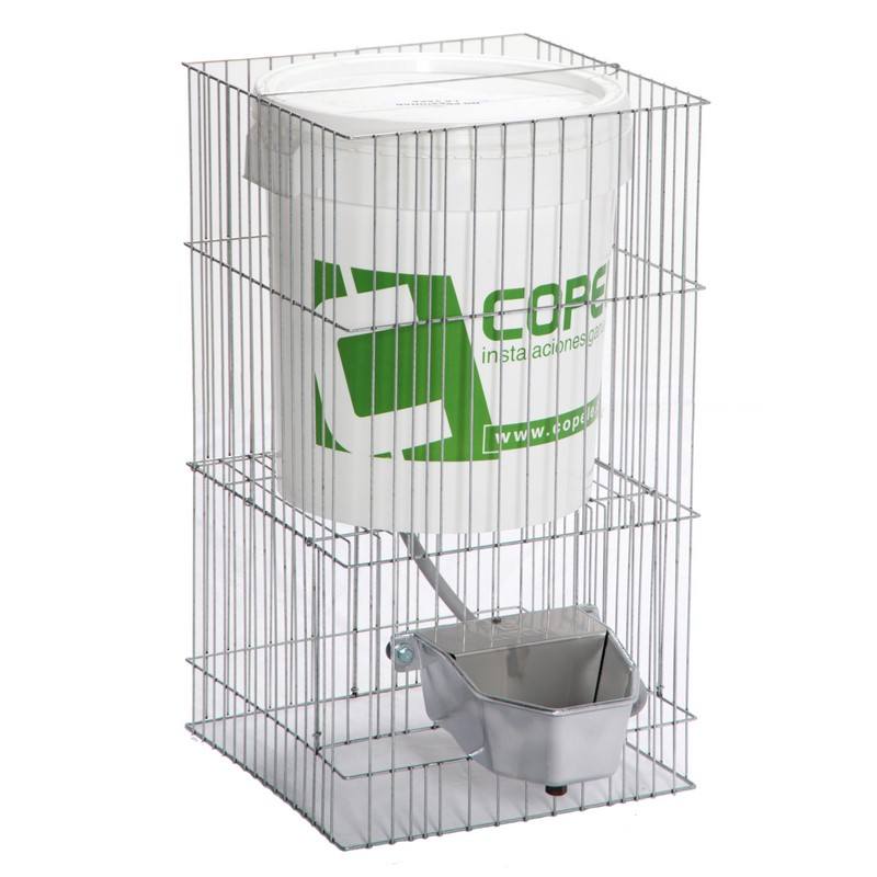 Bebedero de aluminio Acuacán con depósito 30 l.