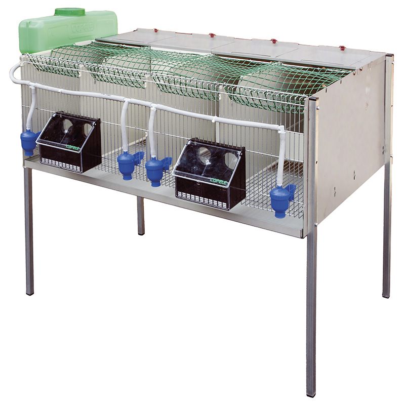 Jaula Terrero 4 Dpt. Sin ruedas