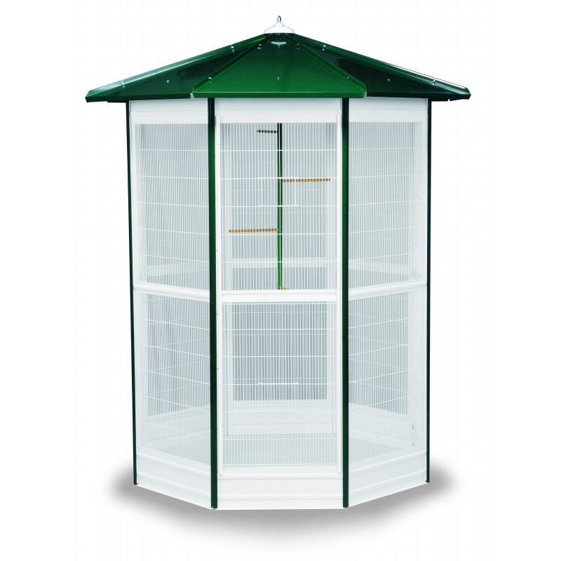 Pajarera 8 lados Pintada