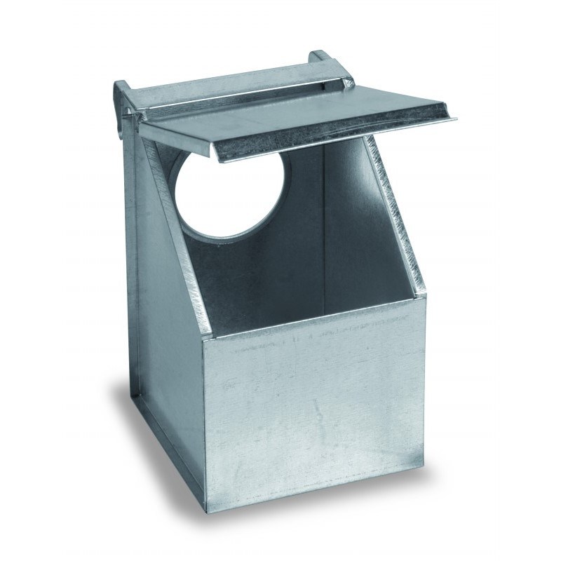 Galvanized Feeder for Pigeons 1 Hole