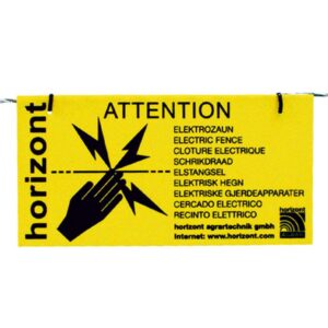 Señal De Aviso 2 Caras (x4)