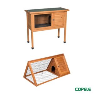 Casetas de madera conejos