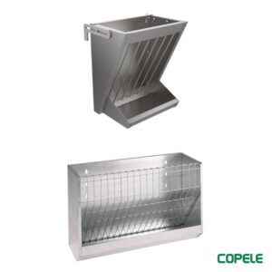 Forrajera de pared para ovejas